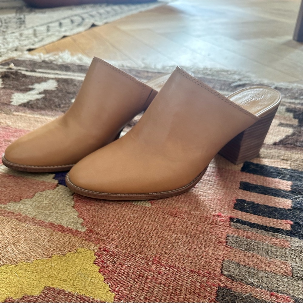 Madewell Harper Mule Tan size 8.5